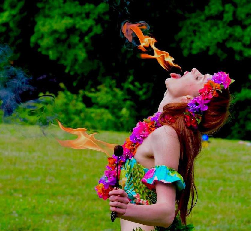 Hula fire breathing show NJ, Hula Dancers, Fire Dancers, fire breathing, fire juggling, Fire show for Hawaiian Luau parties
