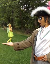 Pirate & Fairy show duet- features our Pirate Adventure performer and Fairy Princess for a deluxe Pirate & princess package birthday show